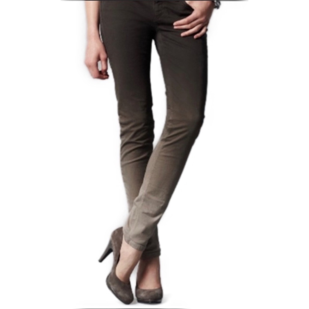 Ann Taylor LOFT Skinny Jeans With Gradient Color